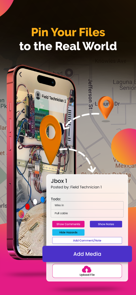 Pin Files to the Real World